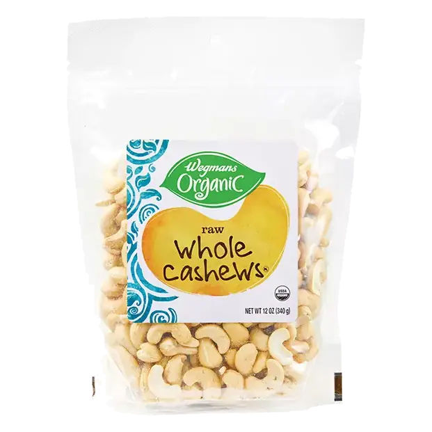 Organic Raw Whole Cashews