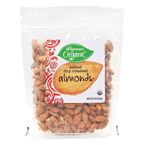 Organic Salted Dry Roasted Almonds