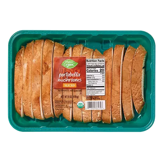 Organic Sliced Portabella Mushrooms