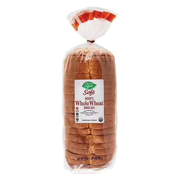 Organic Soft 100% Whole Wheat Bread
