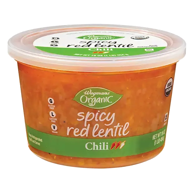 Organic Spicy Red Lentil Chili Soup