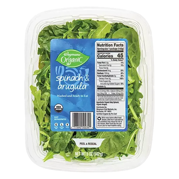 Organic Spinach & Arugula Blend