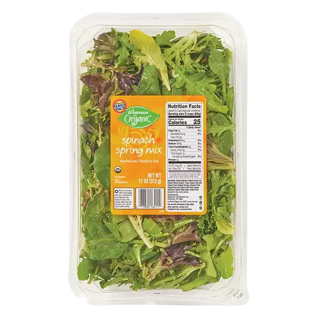 Organic Spinach Spring Mix, FAMILY PACK