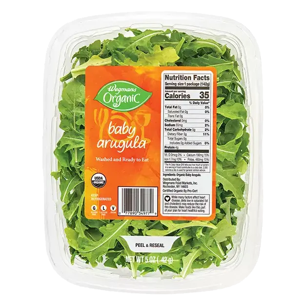 Organic Spiral Path Baby Arugula
