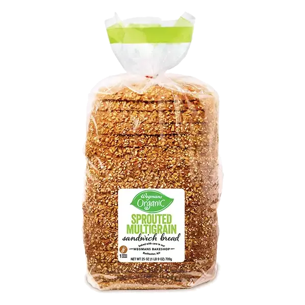 Organic Sprouted Multigrain Sandwich Bread
