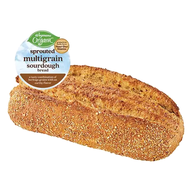Organic Sprouted Multigrain Sourdough Bread