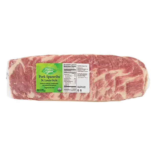 Organic St. Louis-Style Pork Spareribs