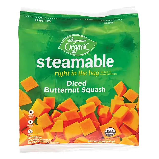 Organic Steamable Diced Butternut Squash