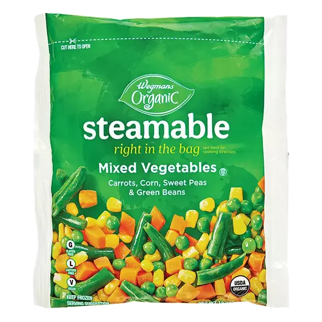 Organic Steamable Mixed Vegetables