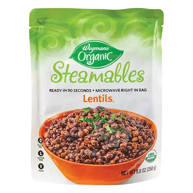 Organic Steamables Lentils