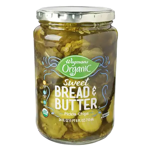 Organic Sweet Bread & Butter Pickle Chips
