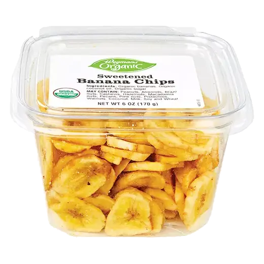 Organic Sweetened Banana Chips