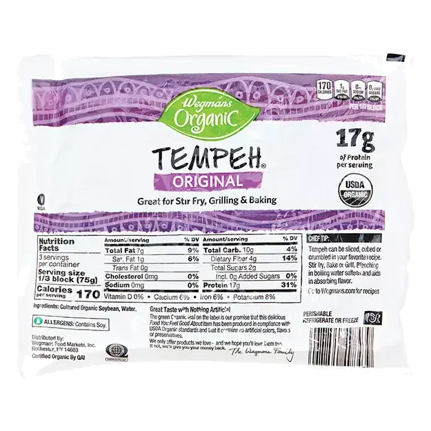 Organic Tempeh, Original