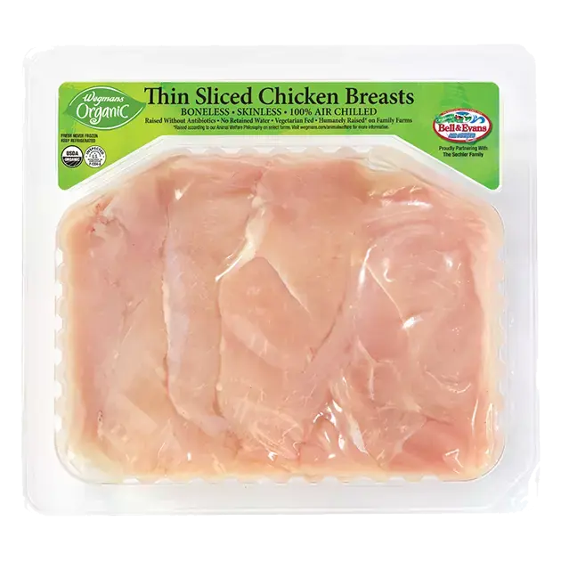 Organic Thin Sliced Chicken Breast