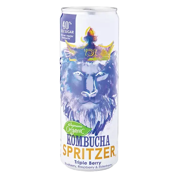 Organic Triple Berry Kombucha Spritzer