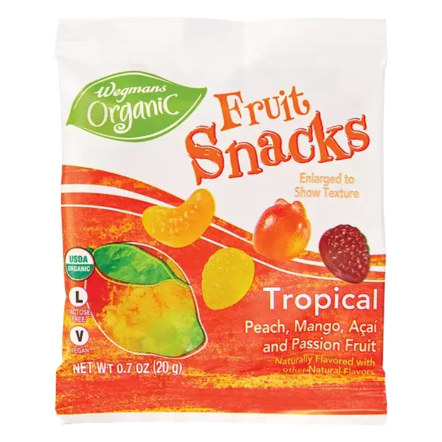 Organic Tropical Fruit Snacks