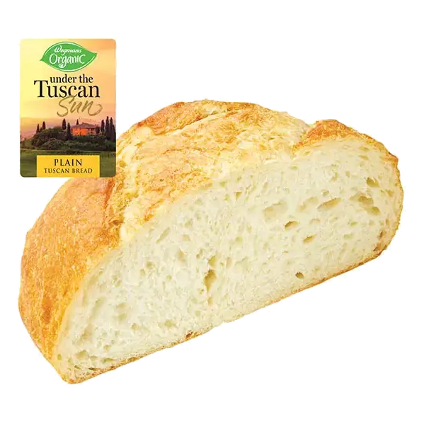 Organic Under the Tuscan Sun Plain Bread, Half Loaf