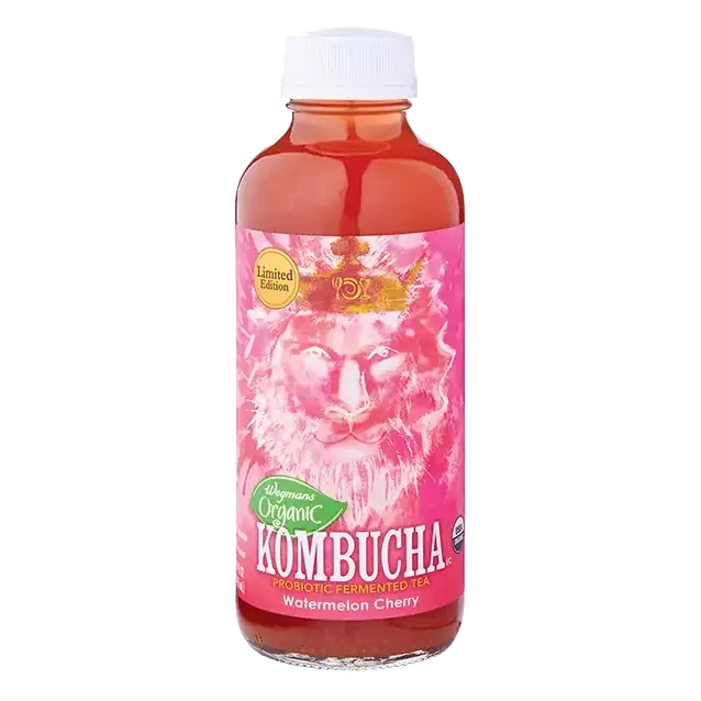 Organic Watermelon Cherry Kombucha, Limited Edition