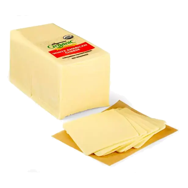 Organic White American Cheese