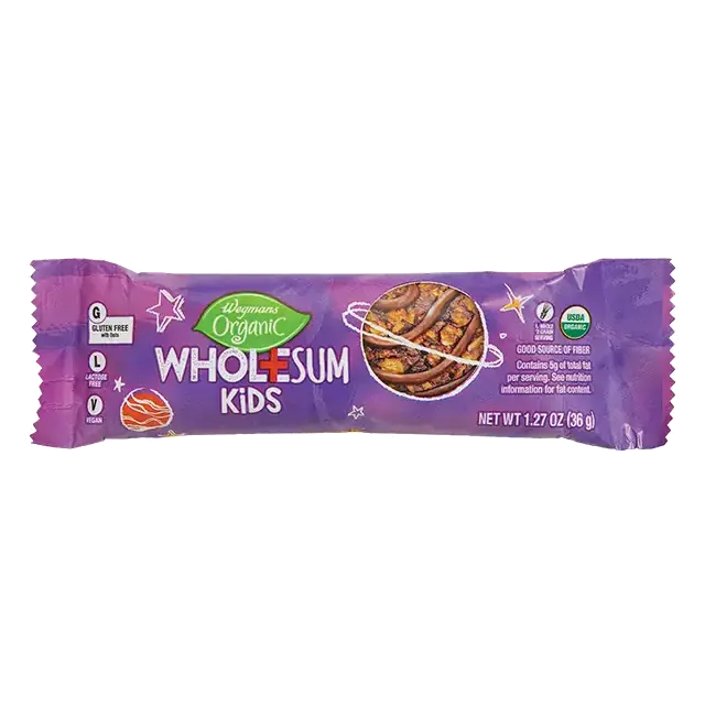 Organic Wholesum Kids Chocolate Brownie Bar