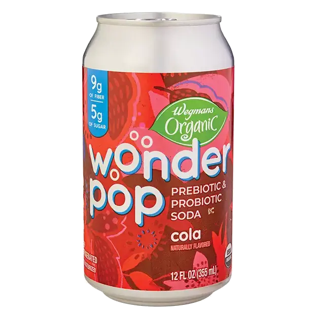 Organic Wonder Pop Prebiotic & Probiotic Cola Soda