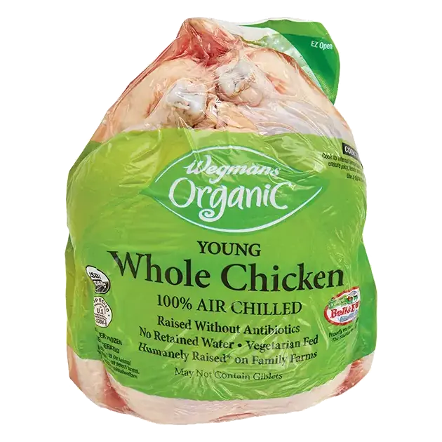 Organic Young Whole Chicken