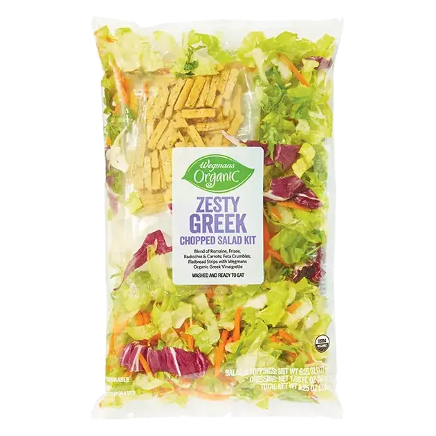 Organic Zesty Greek Chopped Salad Kit