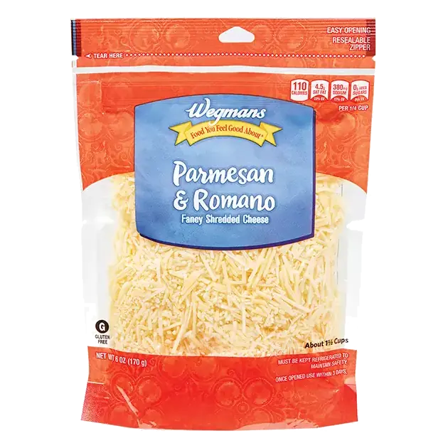 Parmesan & Romano Fancy Shredded Cheese