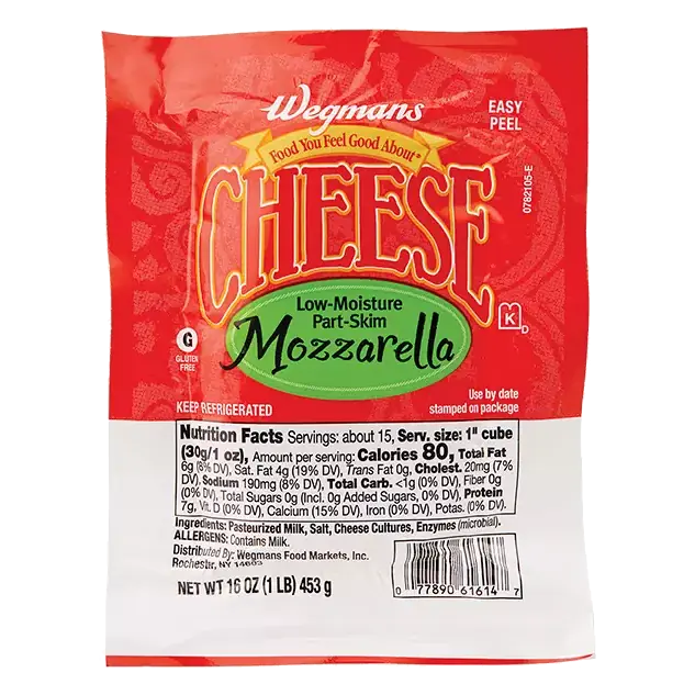Part-Skim Mozzarella Cheese Chunk
