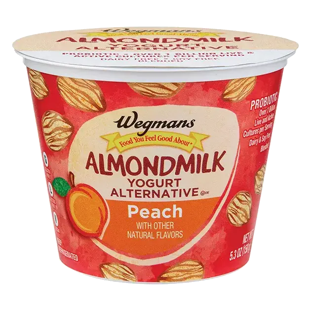 Peach Almondmilk Yogurt Alternative