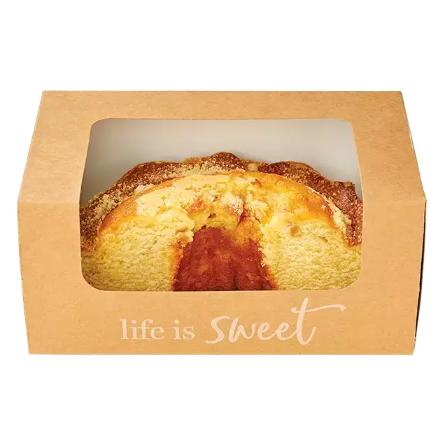 Peach Coffee Cake, Half