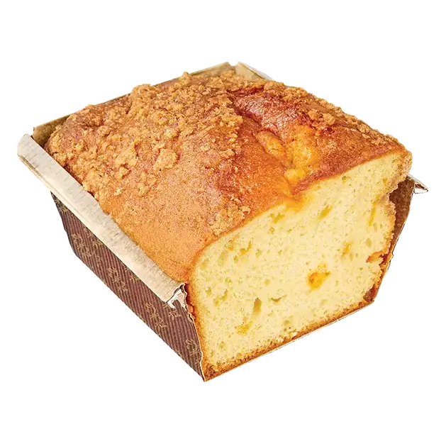 Peach Loaf Cake, Half