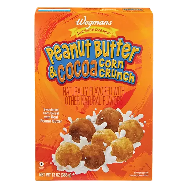 Peanut Butter & Cocoa Corn Crunch Cereal
