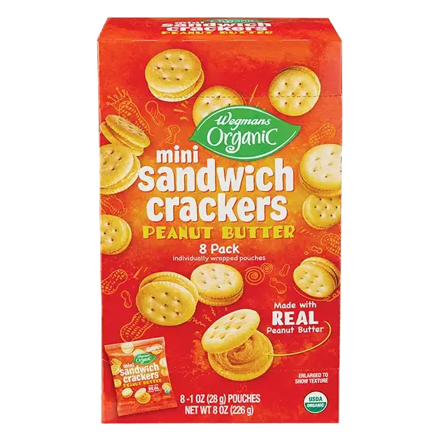 Peanut Butter Mini Sandwich Crackers