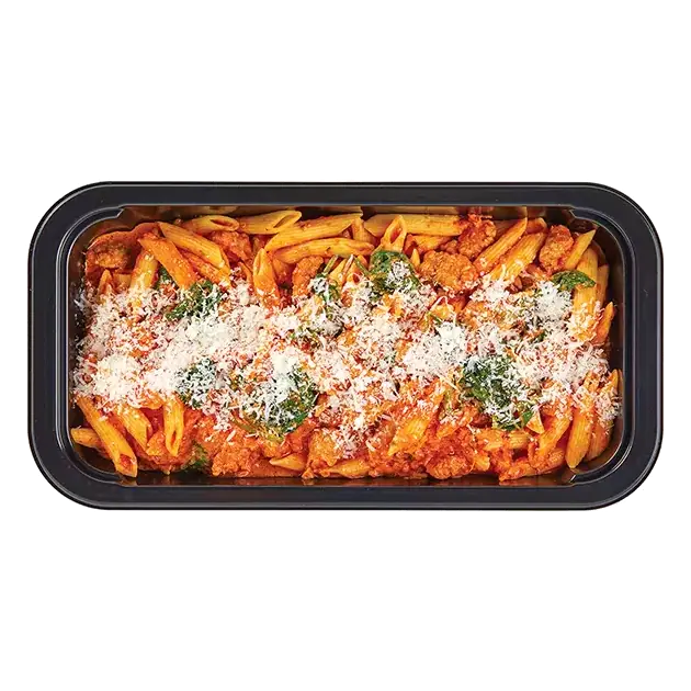 Penne with Sausage, Spinach & Vodka Blush Sauce, Italian, FAMILY PACK