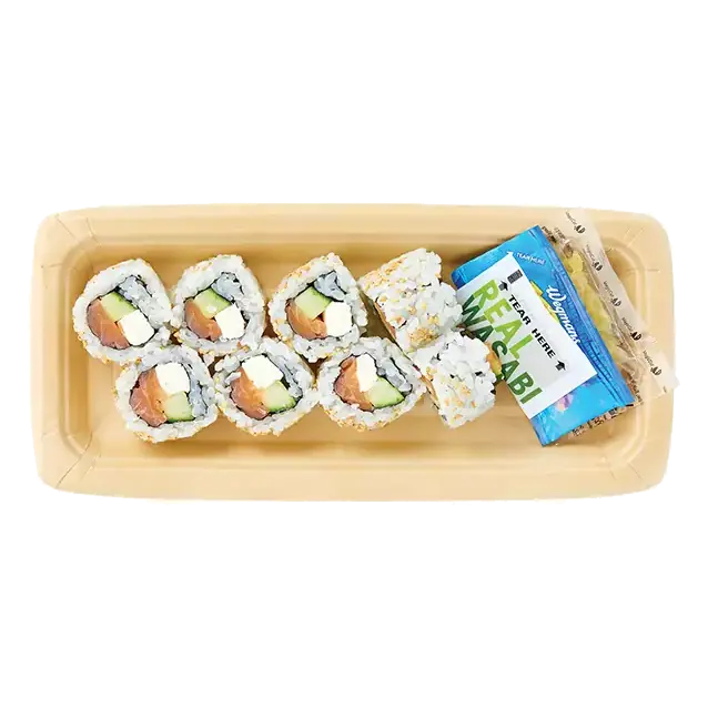 Philadelphia Roll with White Rice (Raw)