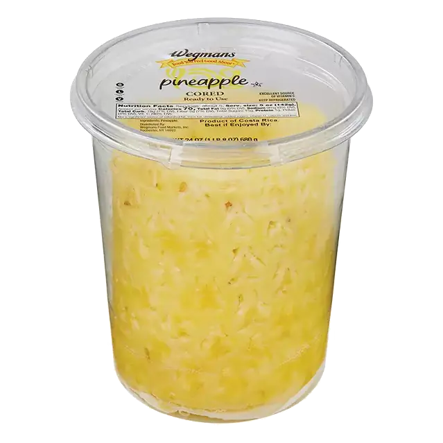 Pineapple, Cored