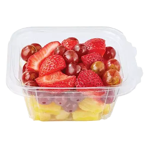 Pineapple, Strawberries and Grapes