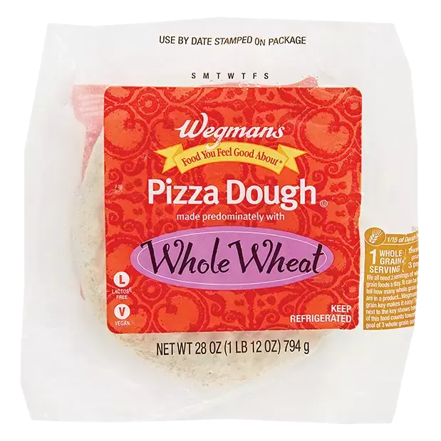 Pizza Dough made predominately with Whole Wheat