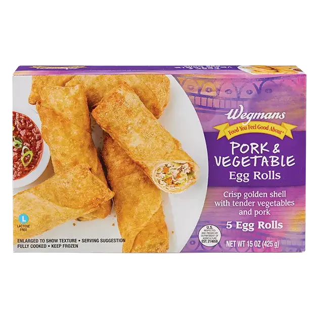 Pork & Vegetable Egg Rolls
