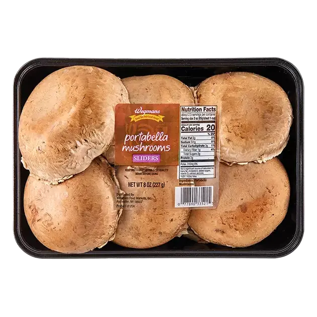 Portabella Mushrooms Sliders