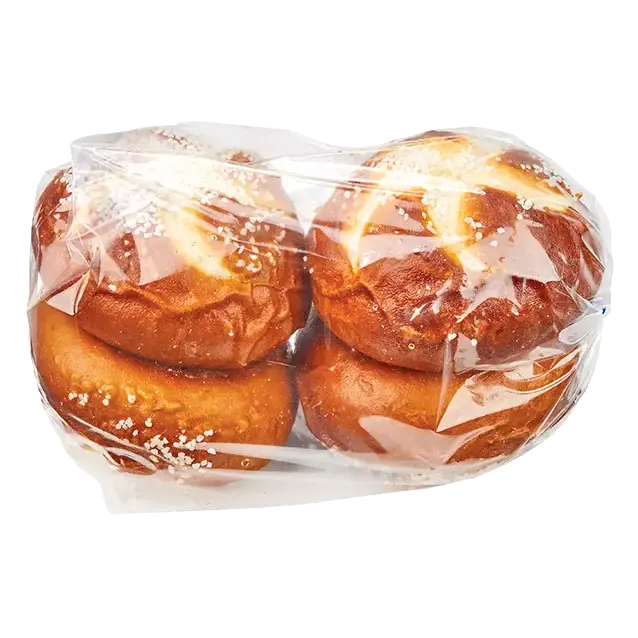 Pretzel Kaiser Rolls, 4 Pack