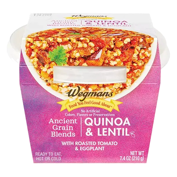 Quinoa & Lentil Ancient Grain Blends with Roasted Tomato & Eggplant