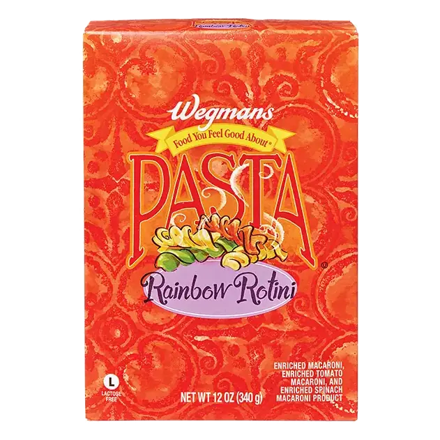 Rainbow Rotini Pasta