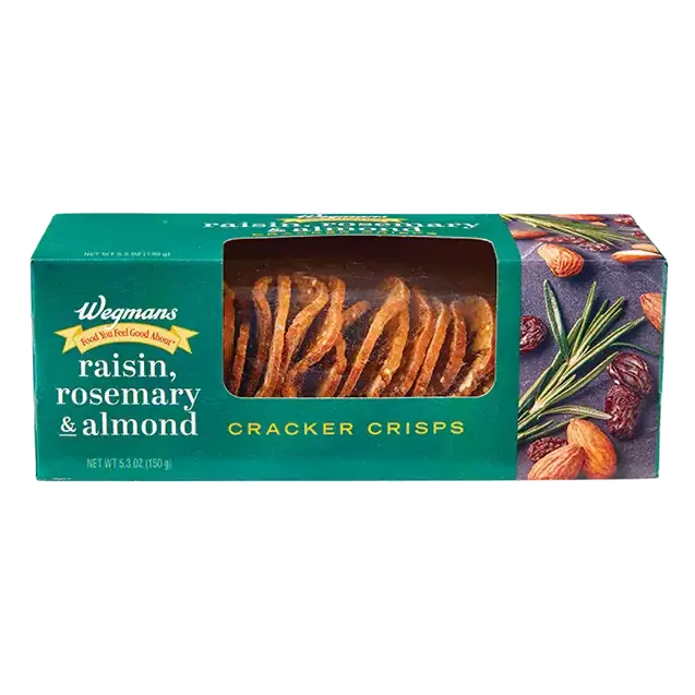Raisin, Rosemary & Almond Cracker Crisps
