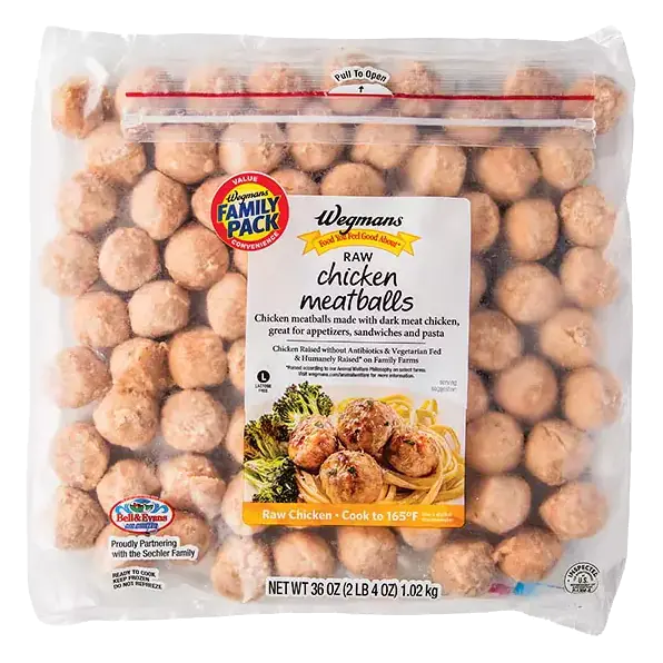 Raw Chicken Meatballs