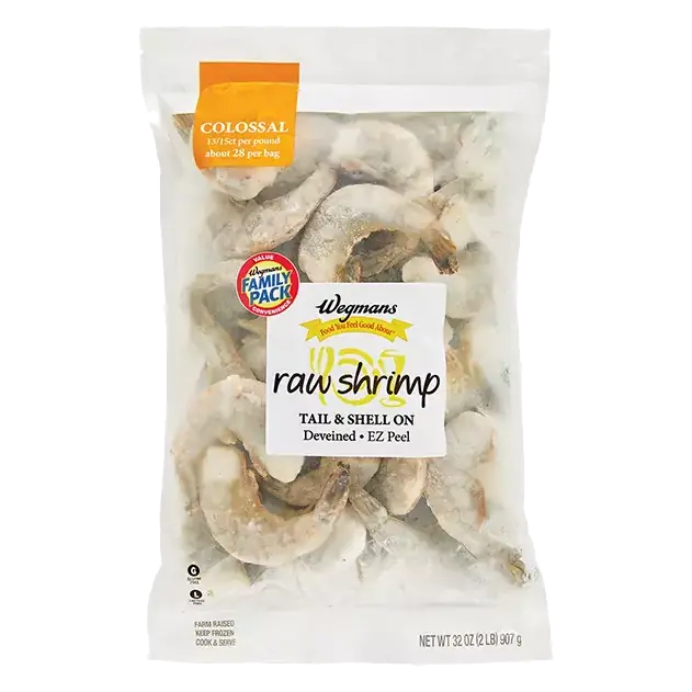 Raw EZ Peel Colossal Shrimp, FAMILY PACK