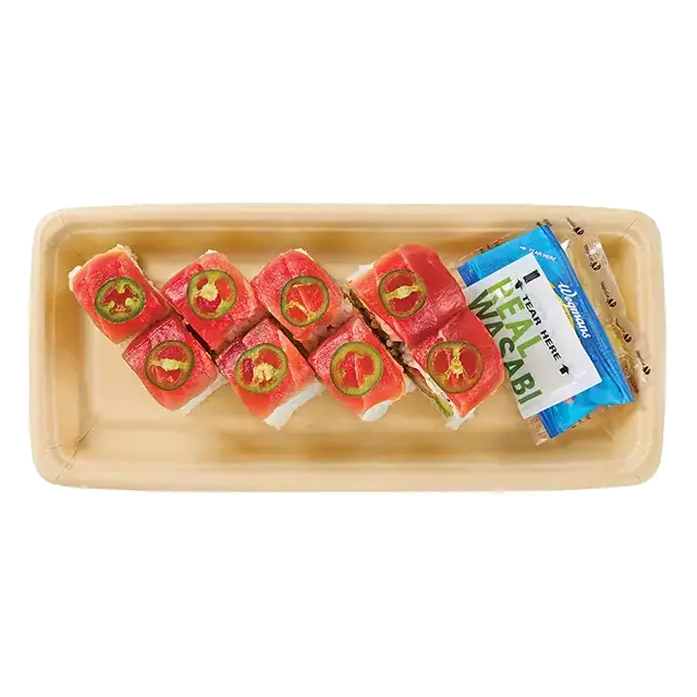 Raw Red Dragon Roll