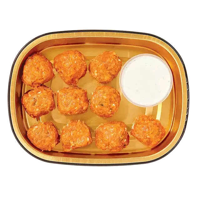 Ready to Cook Buffalo Chicken Meatballs with Blue Cheese