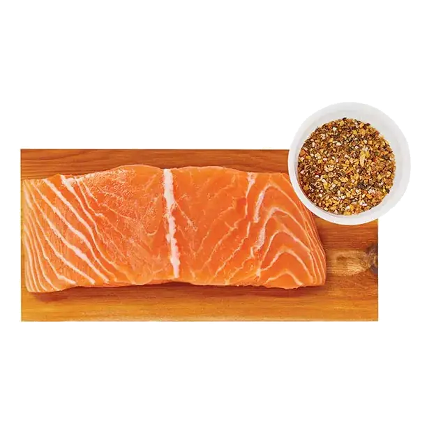 Ready to Cook Cedar-Plank Salmon with Brown Sugar and Cracked Pepper Blend